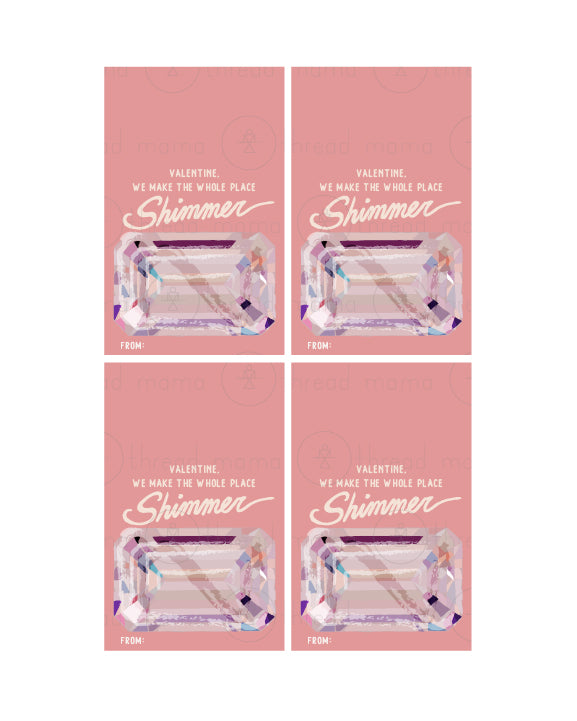 Valentine's Tags, Flags - (Vol.5)