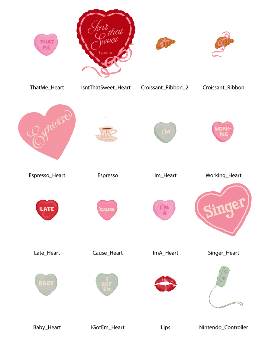 Valentine's Day (Graphic Elements) Vol. 6