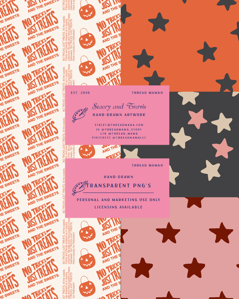 Stars Halloween Elements
