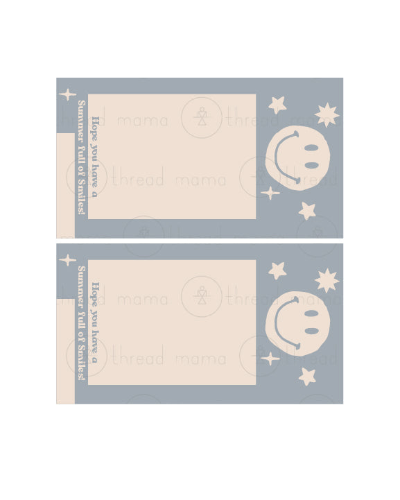 Last Day of School - Classmate Contact Tags