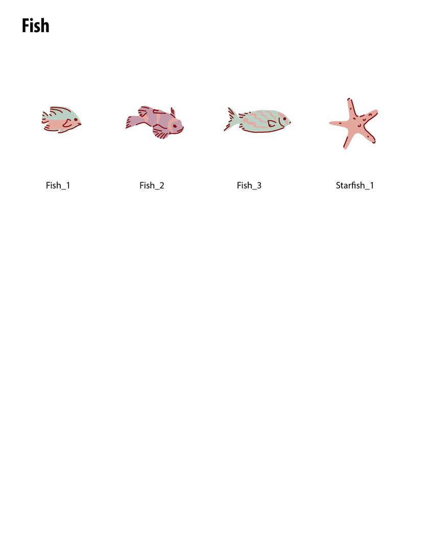 Summer Graphic Elements - Set (Vol.4)