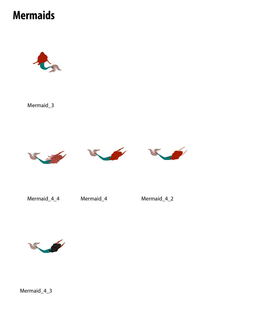 Summer Graphic Elements - Set (Vol.4)