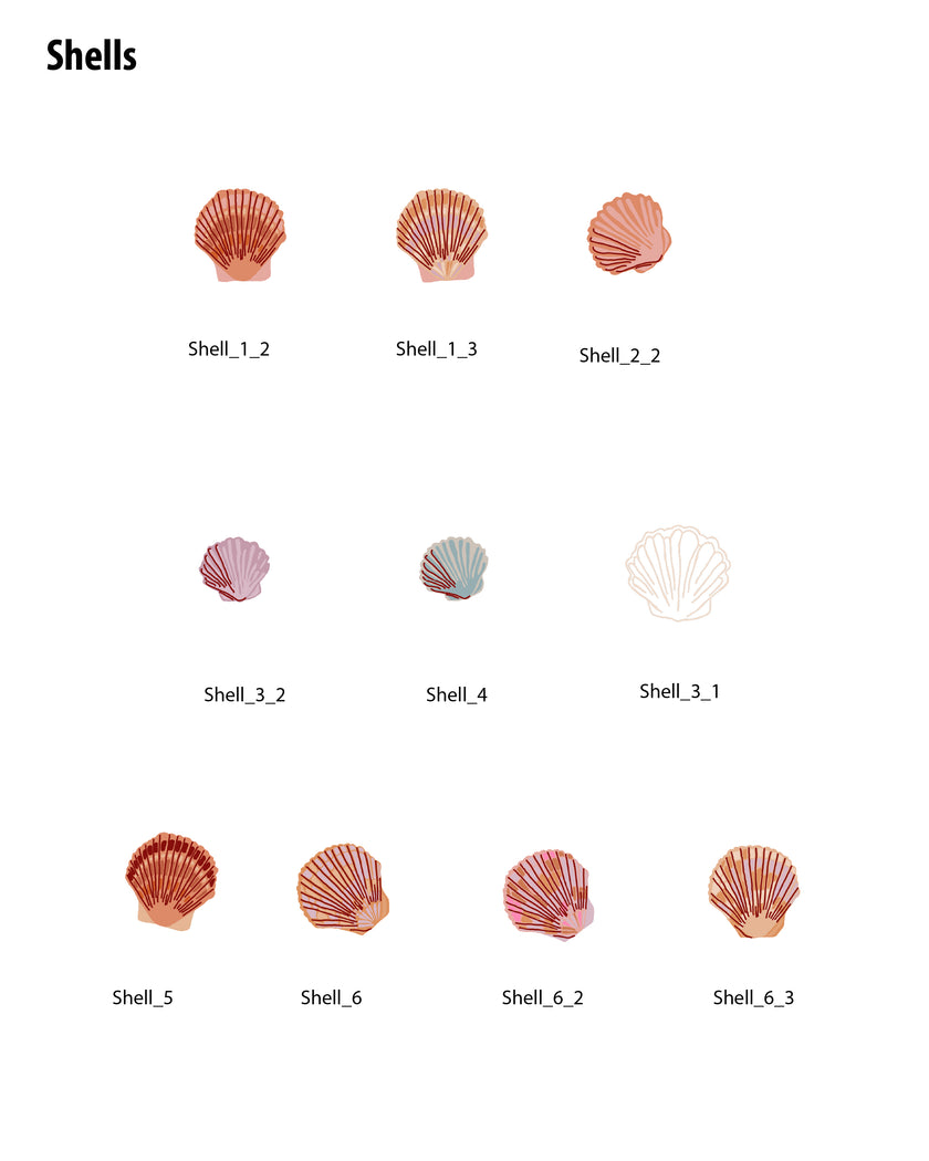 Summer Graphic Elements - Set (Vol.4)