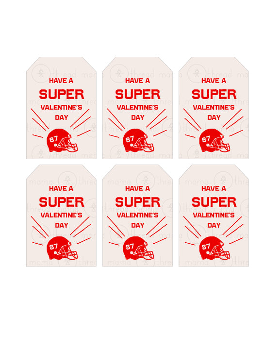 Chiefs Valentine's Tags, Flags - Part LVIII