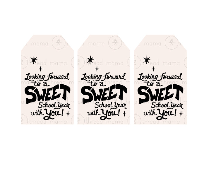 Back To School - Teacher Gift Tags and Flags (Vol.4)