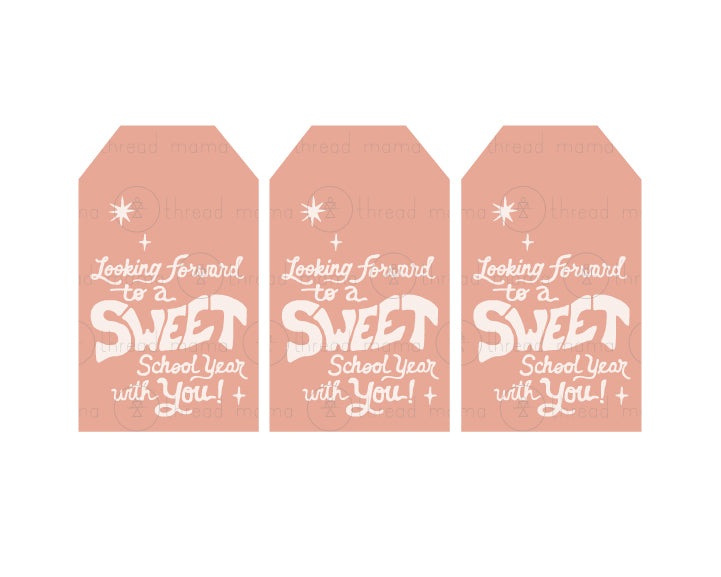 Back To School - Teacher Gift Tags and Flags (Vol.4)