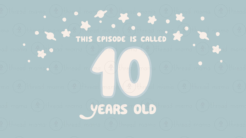 Blue-ish Party  - Frame TV Set