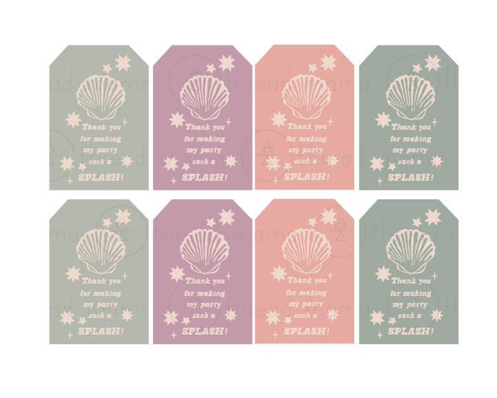 Mermaid Tags and Flags (Vol.3)