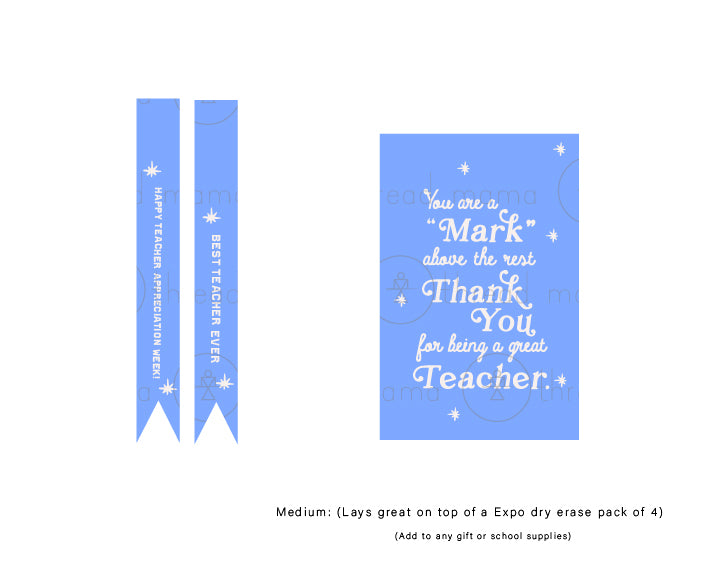 Teacher Appreciation Tags and Flags (Vol.5)