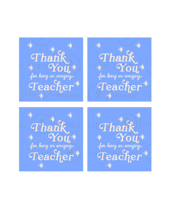 Teacher Appreciation Tags and Flags (Vol.5)