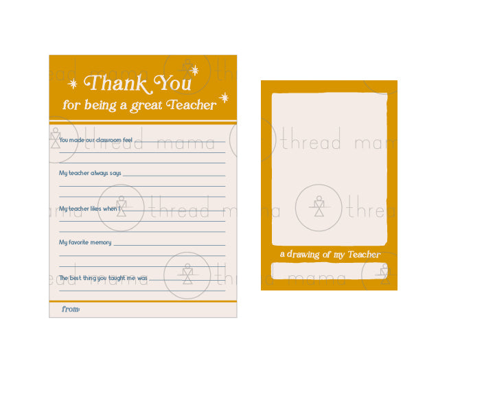 Teacher Appreciation Tags and Flags (Vol.5)