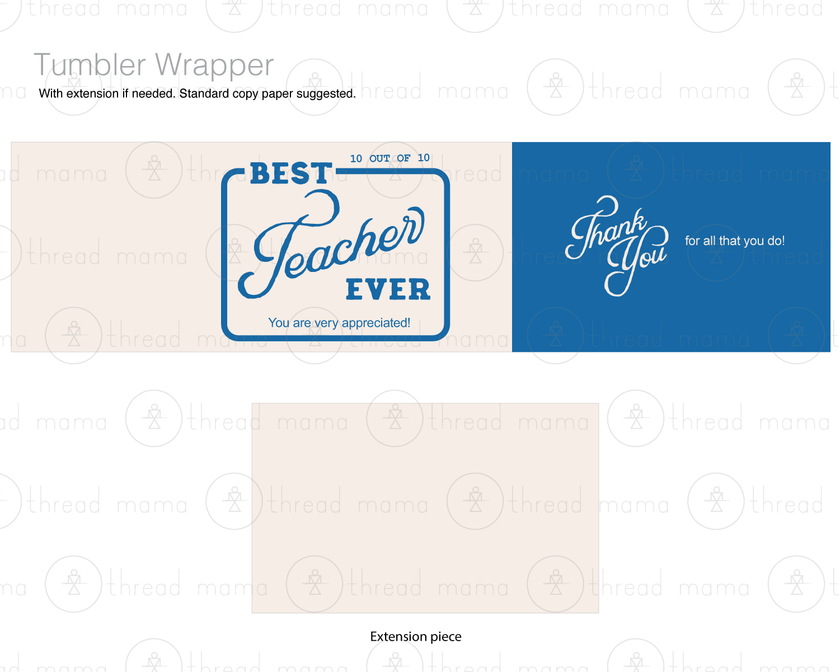 Teacher Appreciation Tags and Flags (Vol.6)