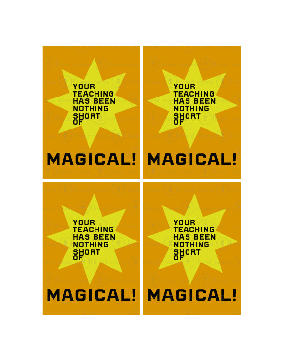 Teacher Appreciation Tags and Flags (Vol.3)