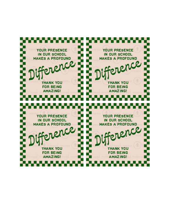 Teacher Appreciation Tags and Flags (Vol.3)