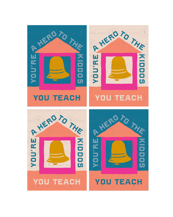 Teacher Appreciation Tags and Flags (Vol.3)