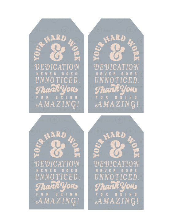 Teacher Appreciation Tags and Flags (Vol.3)