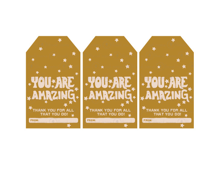 Teacher Appreciation Tags and Flags (Vol.3)