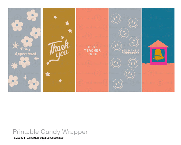 Teacher Appreciation Tags and Flags (Vol.3)