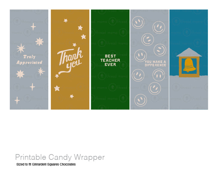 Teacher Appreciation Tags and Flags (Vol.3)