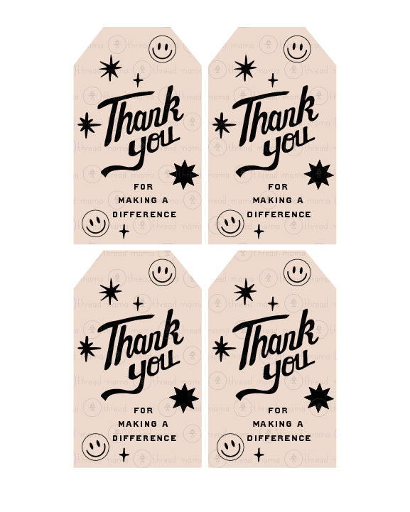 Teacher Appreciation Tags and Flags (Vol.3)