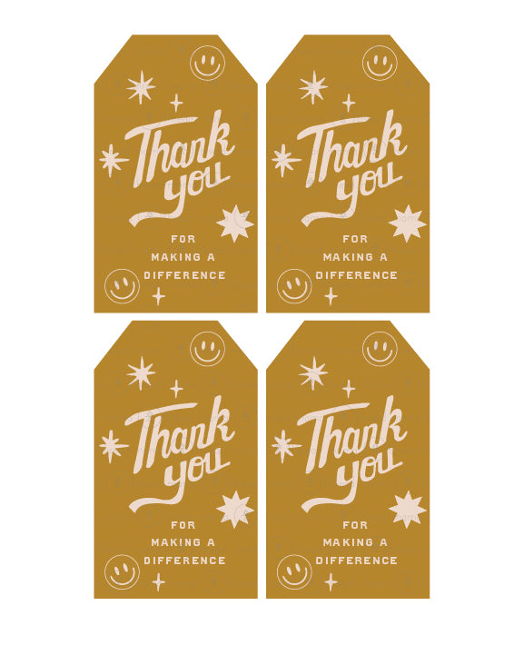Teacher Appreciation Tags and Flags (Vol.3)