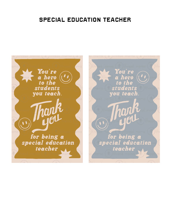 Teacher Appreciation Tags and Flags (Vol.3)