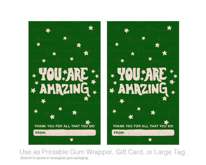 Teacher Appreciation Tags and Flags (Vol.3)