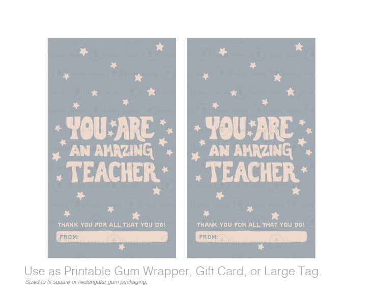 Teacher Appreciation Tags and Flags (Vol.3)