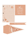 Teacher Appreciation Tags and Flags (Vol.3)