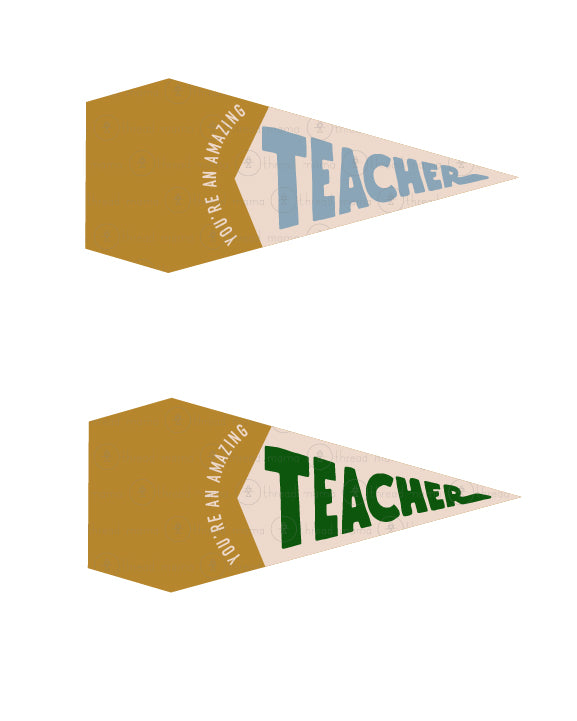 Teacher Appreciation Tags and Flags (Vol.3)