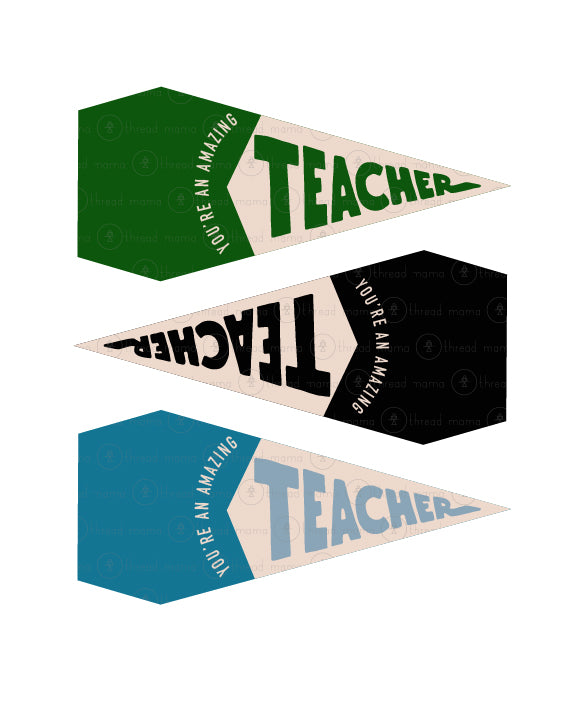 Teacher Appreciation Tags and Flags (Vol.3)