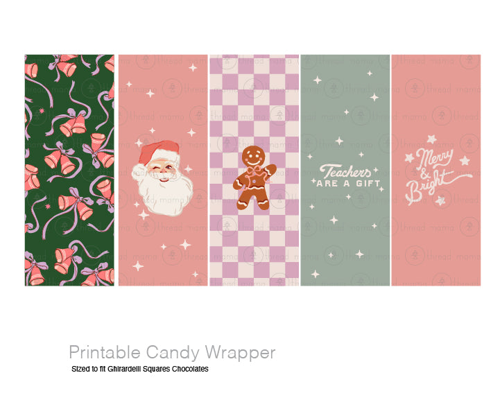 Holiday Teacher Appreciation Tags & Flags (Vol.4)