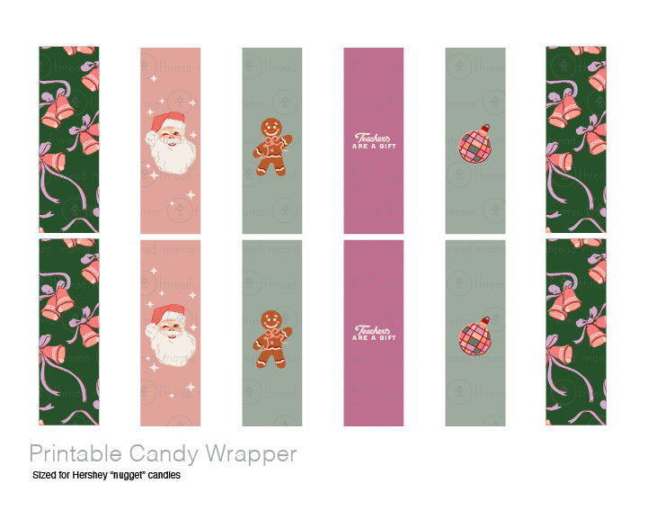 Holiday Teacher Appreciation Tags & Flags (Vol.4)