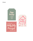Holiday Teacher Appreciation Tags & Flags (Vol.5)