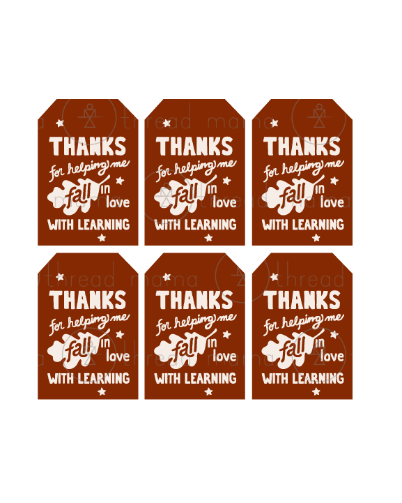 October Teacher Tags & Flags (Vol. 4)