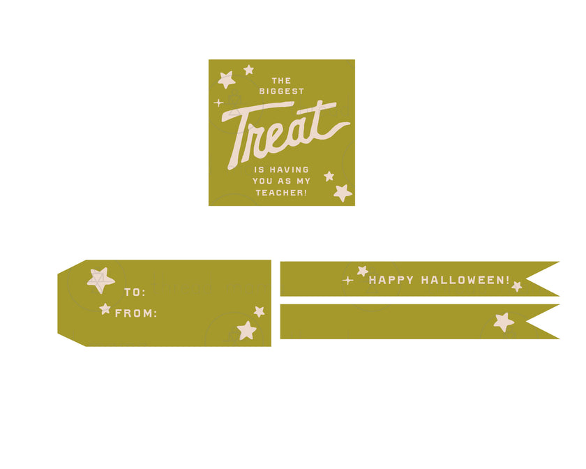 October Teacher Tags & Flags (Vol. 3)