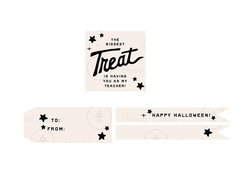 October Teacher Tags & Flags (Vol. 3)