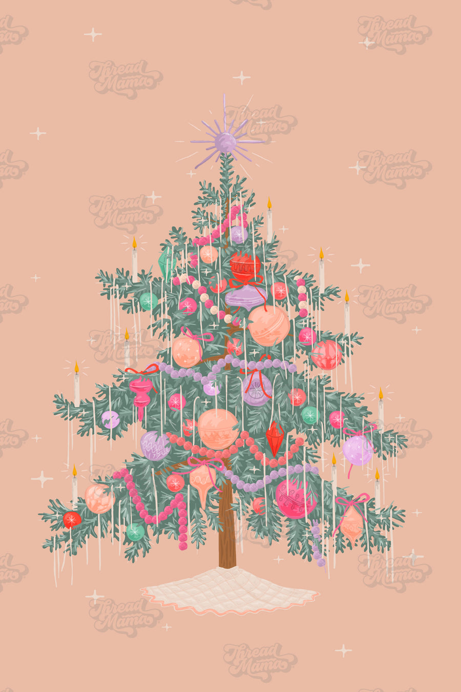 Christmas Tree - Set / Opal + Olive x Thread Mama