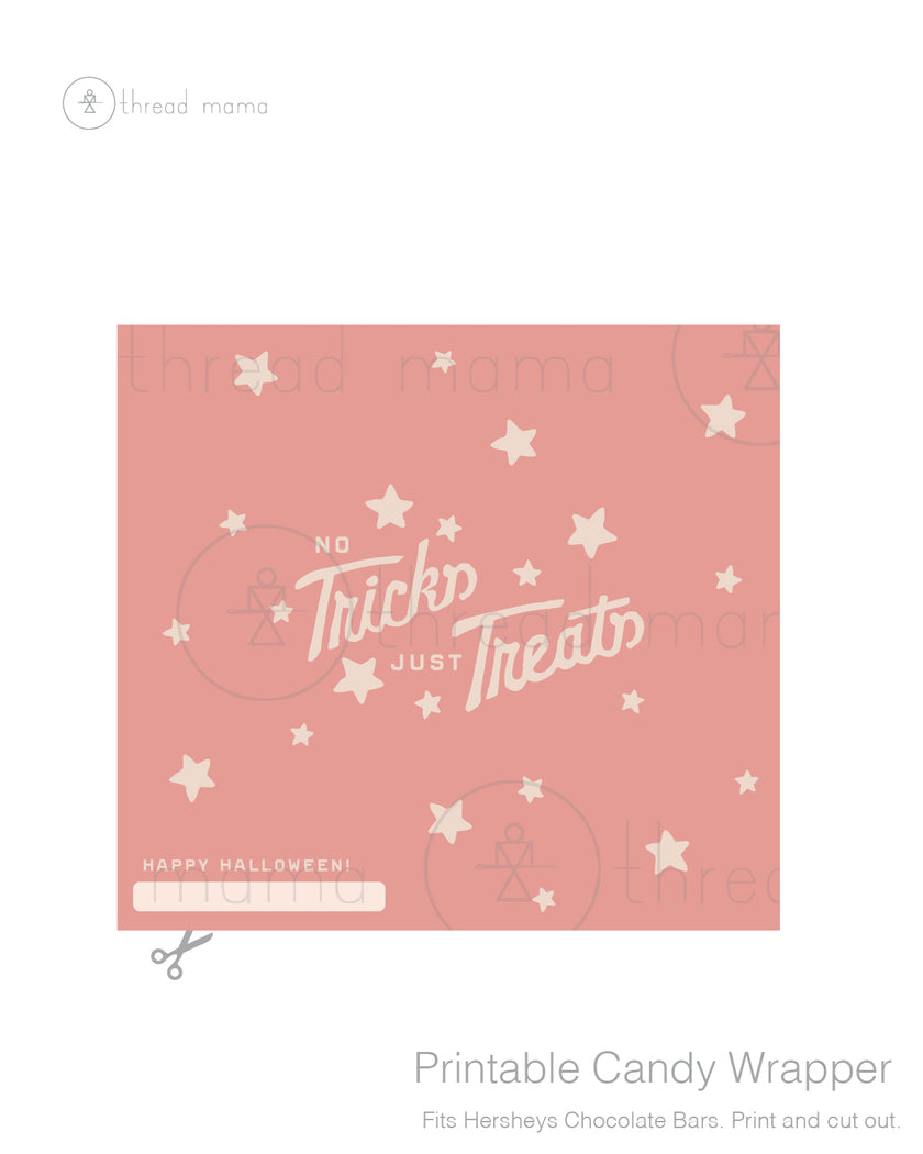 Halloween Candy Wrappers and Water Bottle labels - (Vol.4)