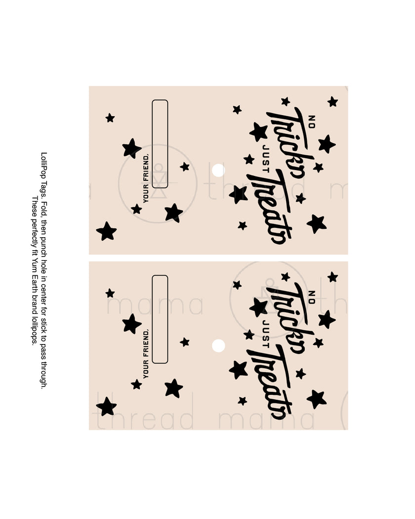 Halloween Candy Wrappers and Water Bottle labels - (Vol.4)