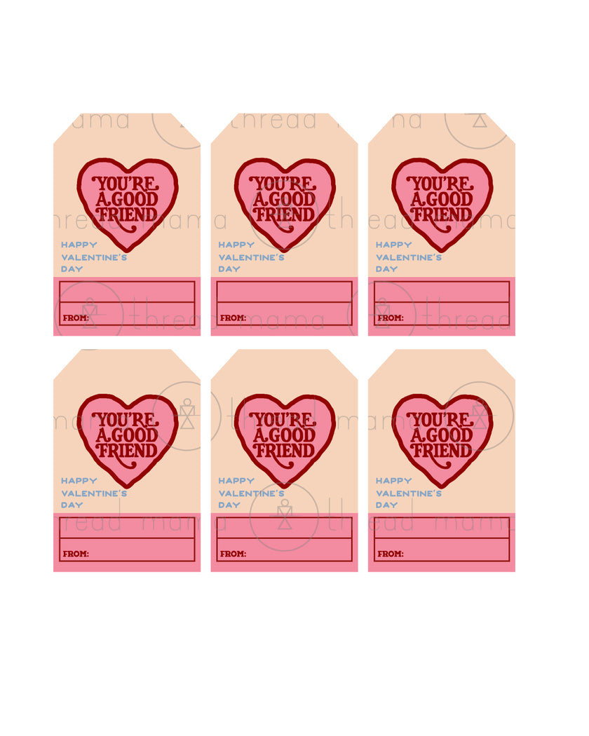 Valentine's Tags - Friends (Vol.7)