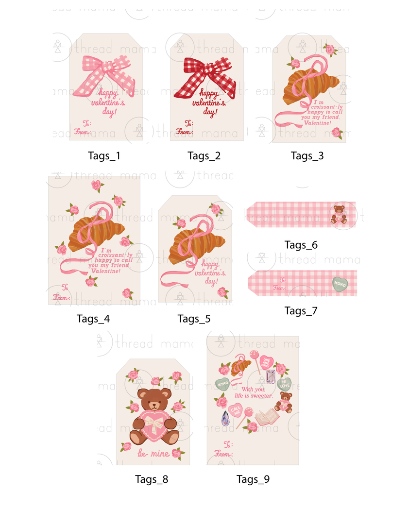 Valentine's Tags and Flags (Vol.6)