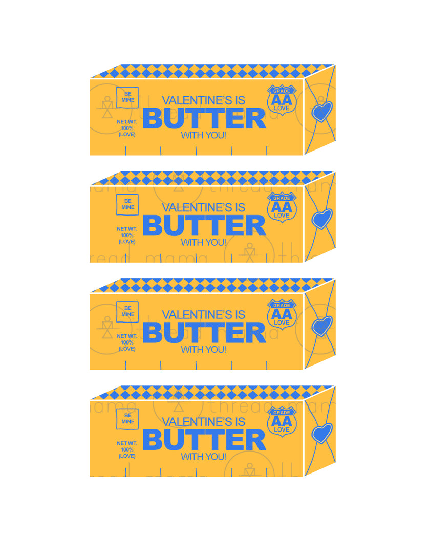 Valentine's Popcorn Tags