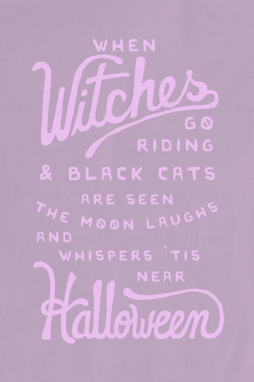When Witches Go Riding (Set) / OPAL + OLIVE X THREAD MAMA
