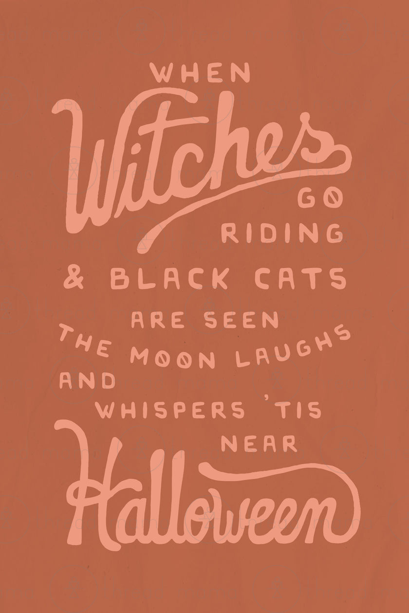 When Witches Go Riding (Set) / OPAL + OLIVE X THREAD MAMA