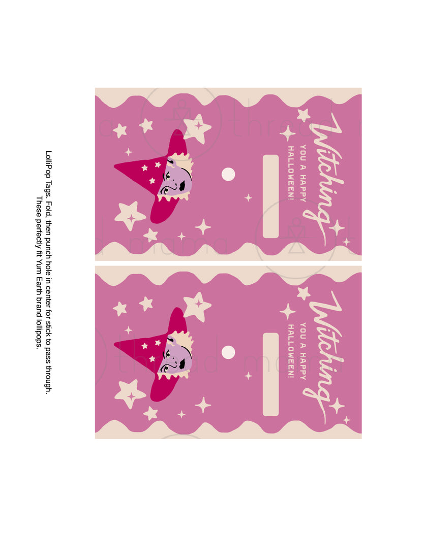 Halloween Candy Wrappers and Water Bottle labels - (Vol.4)