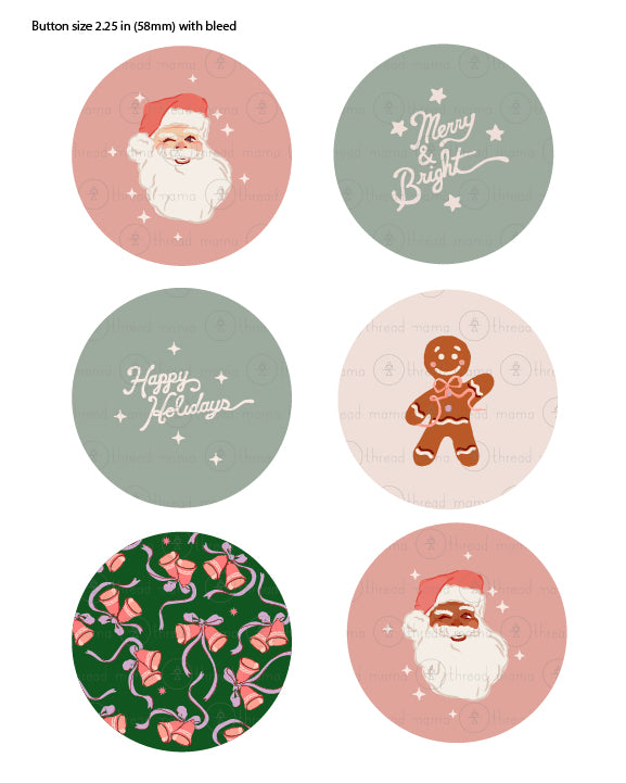 Holiday Wrappers & Buttons (Vol. 4)