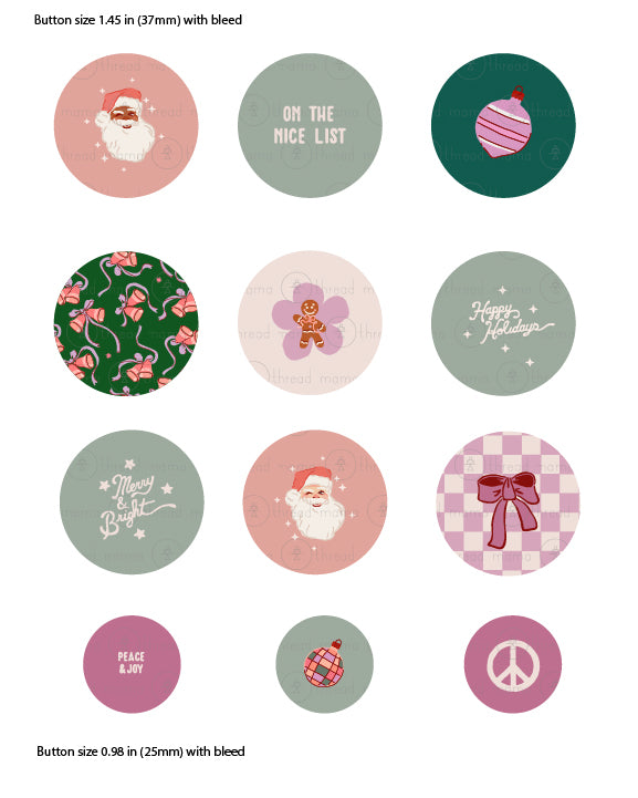 Holiday Wrappers & Buttons (Vol. 4)