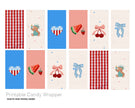 4th of July Tags, Flags, candy Wrappers, Soda Wrappers, Banners (Vol.5)