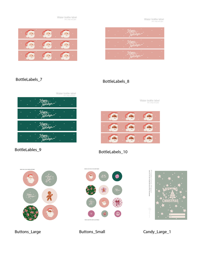 Holiday Wrappers & Buttons (Vol. 4)